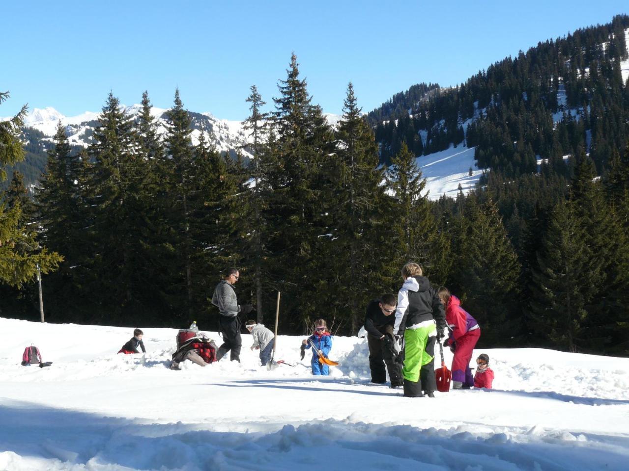 Le Refuge Du Lachat 크레볼랑 외부 사진
